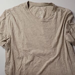 Armani Exchange Tan Short Sleeve Tee